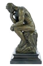 Auguste Rodin (1840-1917) - after - Sculpture, The Thinker -, Antiek en Kunst