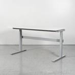 Elektrisch zit-sta bureau Solidesk - Wit blad - 160 x 80 cm, Huis en Inrichting, Bureaus, Ophalen of Verzenden, Gebruikt