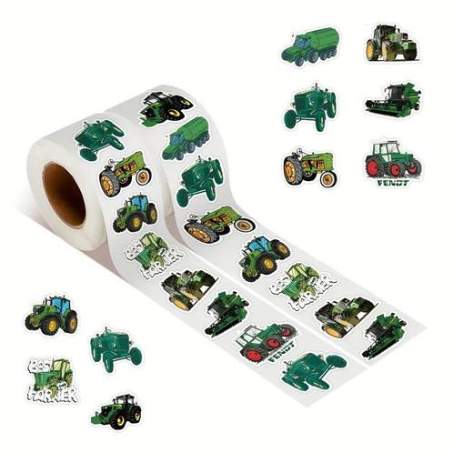 500 stickers labels afbeelding foto trekkers tractor, Maison & Meubles, Accessoires pour la Maison | Plantes & Fleurs artificielles