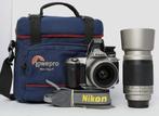 Nikon F65 + Nikkor 28-80mm + 70-300mm + acc. | Appareil, Audio, Tv en Foto, Nieuw