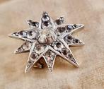 Zonder minimumprijs - Broche Zilver - Antieke ster 925