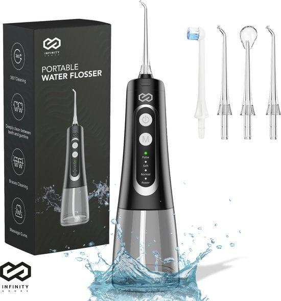 2dekans | Infinity Goods Waterflosser - Monddouche -, Handtassen en Accessoires, Uiterlijk | Mondverzorging, Ophalen of Verzenden