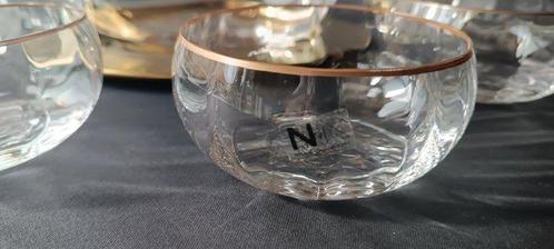 Nason e Moretti - Service à dessert - Or, Verre, Antiek en Kunst, Antiek | Glaswerk en Kristal