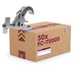 30x FORTEX Selflock Coupler truss klem WLL 250kg buis, Muziek en Instrumenten, Verzenden, Nieuw