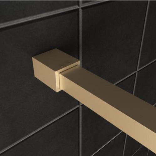 Profielset met Stabilisatiestang Wiesbaden Slim 120cm, Doe-het-zelf en Bouw, Sanitair, Douche, Nieuw, Ophalen of Verzenden