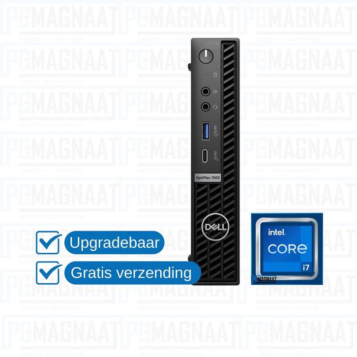Dell Optiplex 7000 MFF i7-12700 @2.1GHz 16GB DDR5 256GB NVMe, Computers en Software, Desktop Pc's, 2 tot 3 Ghz, SSD, Zo goed als nieuw