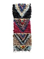 Vintage Marokkaanse Boucherouite tapijt - Vloerkleed - 200, Huis en Inrichting, Stoffering | Tapijten en Vloerkleden, Nieuw