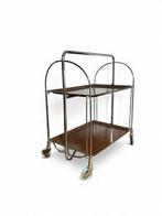 Serveerwagen - Eethoek - Chroom, Gerlinol