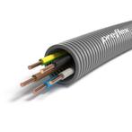 Preflex voorbedrade buis 25mm + VOB 5G4mm² rol 50m, Ophalen of Verzenden, Nieuw
