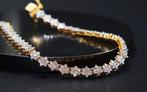 Tennis armband - 14 karaat Geel goud - 2.85ct. tw. Diamant