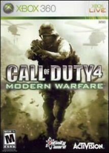 Xbox 360 : Call of Duty 4: Modern Warfare / Game, Games en Spelcomputers, Games | Xbox 360, Zo goed als nieuw, Verzenden