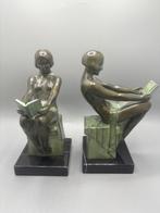 Max le Verrier - Sculpture, Délassement - 22 cm - Métal,