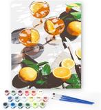 2dekans | Rubye® Schilderen Op Nummer Volwassenen – Oranje, Ophalen of Verzenden