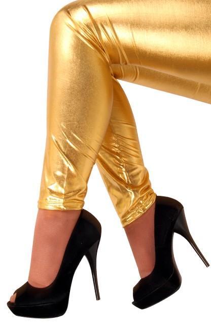 Legging Goud Metallic XS-S Gouden Glitter Broek Foute Party, Vêtements | Femmes, Costumes de carnaval & Vêtements de fête, Enlèvement ou Envoi