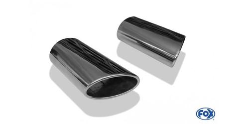 FOX Laseindpijp type 38 - rechts & links 115x85 mm / lengte:, Auto-onderdelen, Uitlaatsystemen, Nieuw, Verzenden