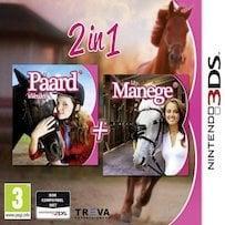 2 in 1 Mijn Paard & Veulen + Mijn Manege (3DS Games), Games en Spelcomputers, Games | Nintendo 2DS en 3DS, Zo goed als nieuw, Ophalen of Verzenden