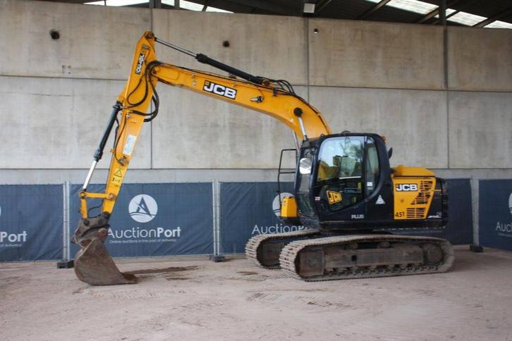Veiling: Rupsgraafmachine JCB JS130LC Diesel 81kW 2019, Zakelijke goederen, Machines en Bouw | Kranen en Graafmachines, Ophalen