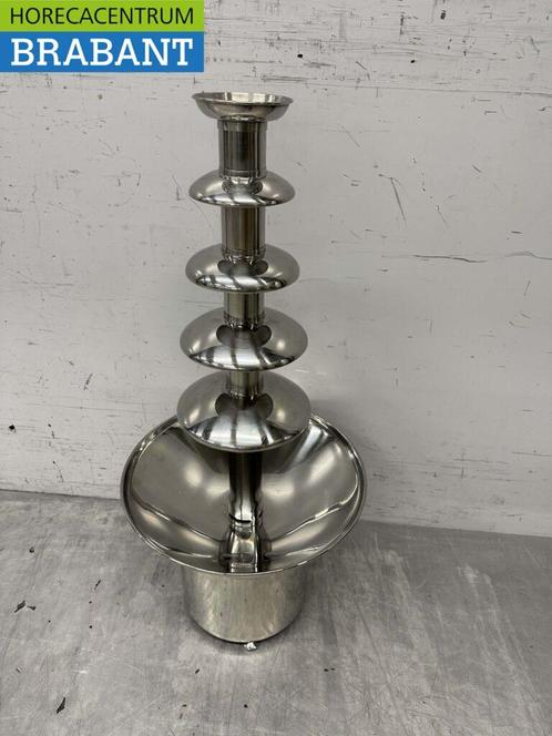 RVS Chocoladefontein Chocolade fontein 5 lagen 80 cm 230V, Zakelijke goederen, Horeca | Keukenapparatuur, Ophalen of Verzenden
