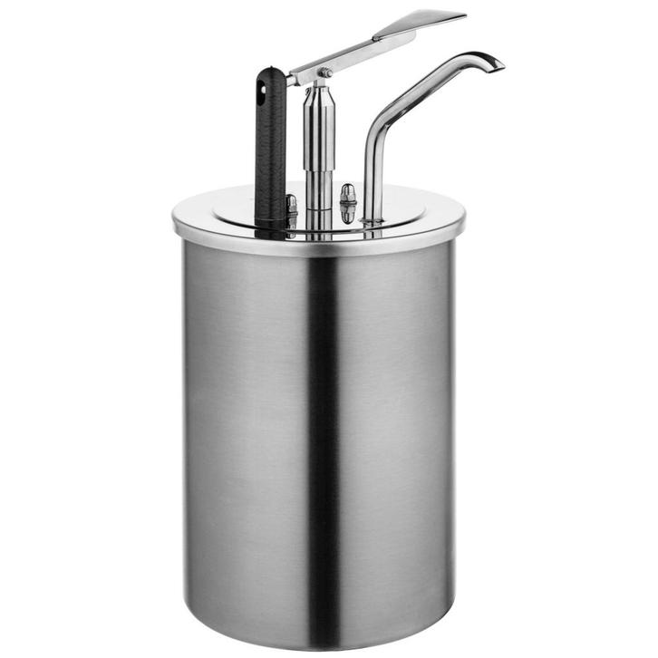 Heveldispenser + Container | NEOdis | RVS | 6L | Instelbare, Zakelijke goederen, Horeca | Keukenapparatuur, Nieuw in verpakking