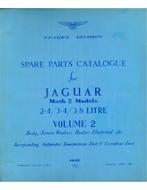 1961 JAGUAR MK2 MODELLEN 2.4 | 3.4 | 3.8 ONDERDELEN, Auto diversen, Handleidingen en Instructieboekjes