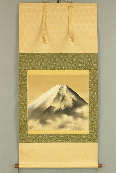 Mt Fuji and Sea of Clouds - with signature and seal Toko, Antiek en Kunst, Antiek | Overige Antiek