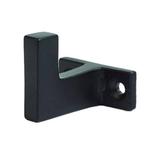 Kapstokhaak Jolie Evoke 35x35 mm zwart, Doe-het-zelf en Bouw, Nieuw, Overige materialen, Klink of Kruk