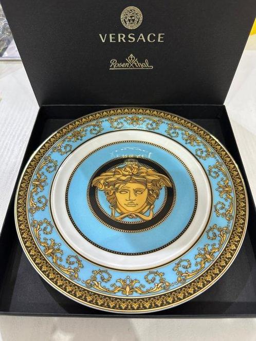 Rosenthal - Gianni Versace - Bord - medusa celeste -, Antiek en Kunst, Antiek | Glaswerk en Kristal