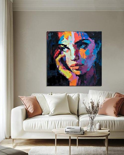 Michael Mey - Vivid Gaze, Antiek en Kunst, Kunst | Schilderijen | Modern