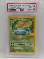 Pokémon - 1 Graded card - PSA 10 MINT Venusaur 15/102 - no, Nieuw