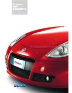2002 FIAT BARCHETTA BROCHURE NEDERLANDS, Boeken, Nieuw