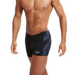 Speedo ECO+ Tech Panel Aquashort BLACK/BLUE - Maat 32/D4, Kleding | Heren, Badmode en Zwemkleding, Blauw, Ophalen of Verzenden