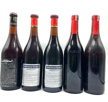 1969 , 1974, 1979 Fontanafredda Barbaresco & 1980, 1986, Nieuw