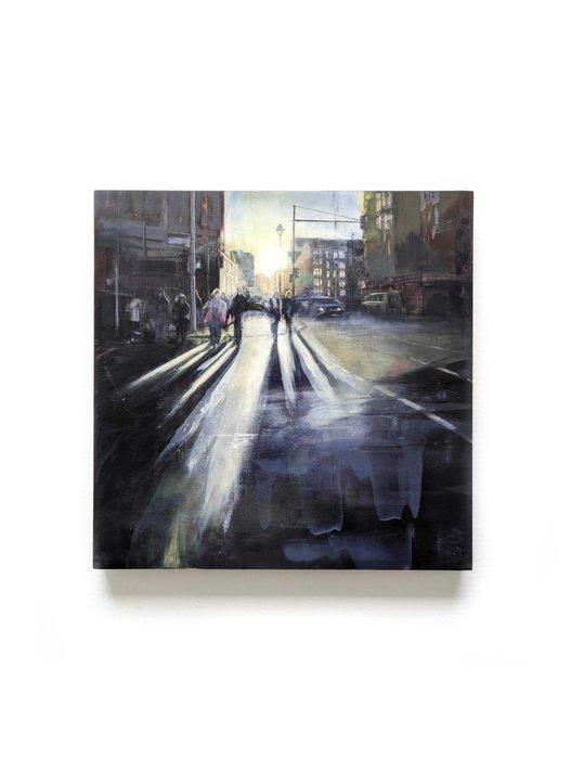 Eduard Warkentin - BERLIN_24_02: Gegen die Sonne, Antiek en Kunst, Kunst | Schilderijen | Modern