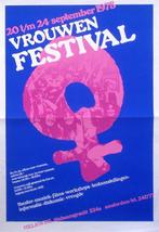 Vrouwenfestival 1978 (lijst optie, Posters), Verzamelen, Posters, Verzenden, Nieuw, Overige onderwerpen, Met lijst