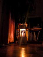 Staande lamp - Eik - Met de hand gemaakt THE FOREST, Antiek en Kunst