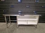 Werkbank | trespa | RVS | 200cm, Gebruikt