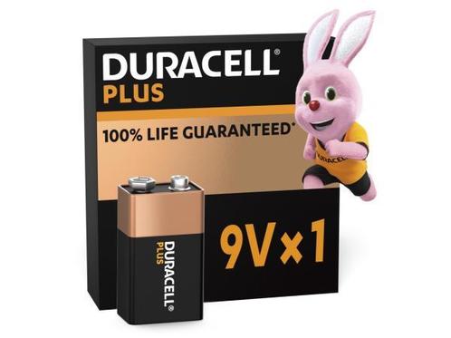 Veiling - 3x Duracell Plus 9V batterij 6LR61, Computers en Software, Accu's en Batterijen