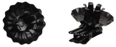 Kaarsjeshouder Clip Kerstboom Zwart Ø40 mm pak 10 stuks, Huis en Inrichting, Woonaccessoires | Kunstplanten en Kunstbloemen, Nieuw
