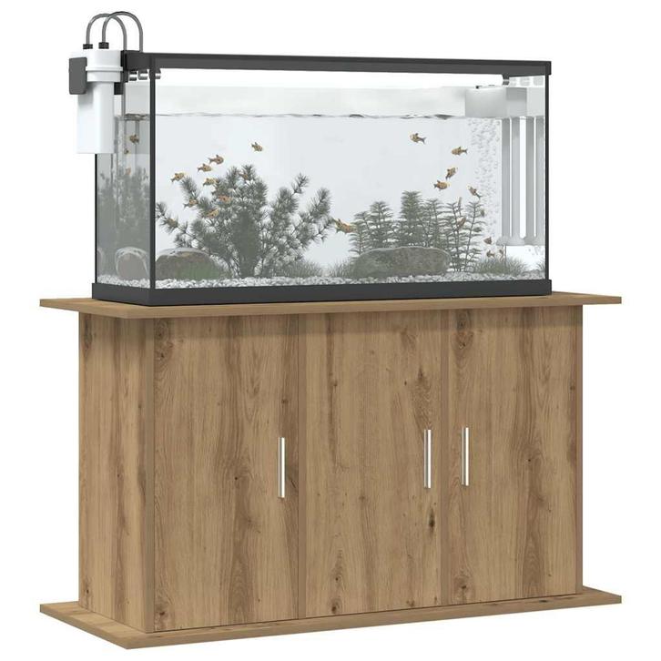 vidaXL Aquariumstandaard Artisan Eikenhout 101x41x58 cm, Dieren en Toebehoren, Vissen | Aquaria en Toebehoren, Nieuw, Verzenden