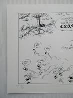 Franquin, André - 1 Silkscreen - Gaston - On se cache - 1989, Boeken, Stripverhalen, Nieuw