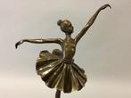 sculptuur, Ballerina - 31 cm - Brons
