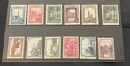 Belgique 1929 - Année complète avec Grote Montenez,, Gestempeld