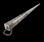 Hmong Hill Tribe - Container - Zilver - Haarspeld