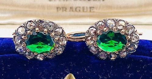 Sans Prix de Réserve - Boucles doreilles - 9 carats Argent,, Handtassen en Accessoires, Oorbellen