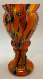 Kralik - Vaas - Spatterglas - Spatterglas vaas, Antiek en Kunst