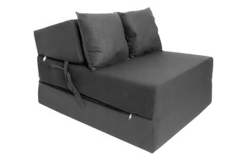 Vouwmatras 200x70 Donkergrijs - Incl. Kussens | Retour Deal beschikbaar voor biedingen