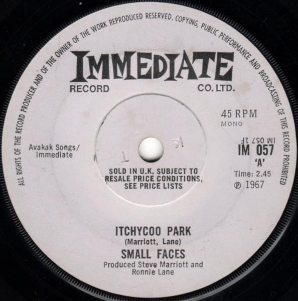 Small Faces - Itchycoo Park, Cd's en Dvd's, Vinyl | Pop, Gebruikt, Verzenden