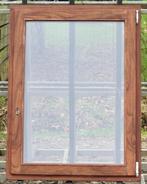 afrormosia houten raam , chassis , venster , kozijn 90 x 120, Raamkozijn, Ophalen of Verzenden