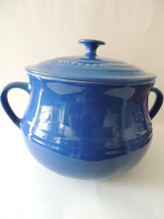 Kookpan - LE CREUSET - Grote en mooie keramische stoofpot, Antiek en Kunst, Antiek | Keukengerei