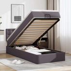 vidaXL Ottoman bed met matrassen en LEDs 100x200cm, Huis en Inrichting, Slaapkamer | Bedden, Verzenden, Nieuw